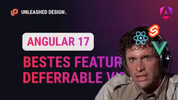 YouTube thumbnail for Das BESTE Angular 🤨 Feature in 2024! Deferrable View’s was ist das? [DE/Tutorial]