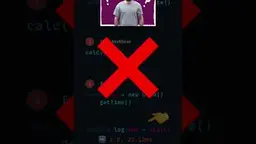 YouTube thumbnail for So einfach ist Performance Messung in JavaScript & NodeJS #javascript #tutorial #coding